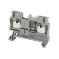 Bloque de terminales de paso, 2.5 mm², gris. NSYTRP22 Schneider Electric