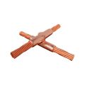 Molde en x, cable 500 a cable 500. ECOTGM-CCXE8-500-500 Total Ground