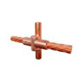 Molde varilla 5/8" a cable calibre 500. ECOTGM-CPVP10-5/8R-500 Total Ground