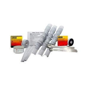 Kit de terminal de huel de silicón, exterior, 15KV. 5636K 3M