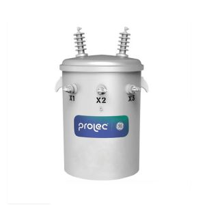 Transformador poste monofásico autoprotegido de 37.5 kVA. DAN605 Viakon