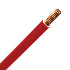 Cable THW-LS calibre 4, rojo, carrete de 500 mts. CTHW-4CR Condulac