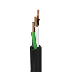 Cable de uso rudo ST calibre 4 x 4, negro, carrete de 500 mts. UR-600-4X4C Condumex