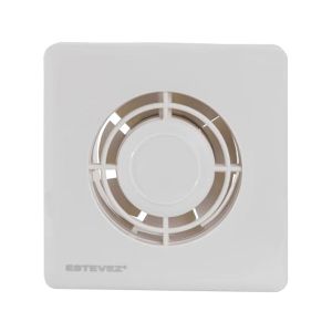 Extractor de aire de 4" para ventana, blanco. 1004(ECO) Estevez