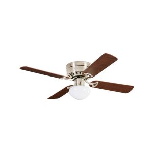 Ventilador de techo, 42", 127 V, níquel cepillado. 41601 Estevez