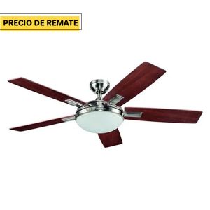 Ventilador de techo, 52 pulgadas, Niquel, 48902 Estevez  