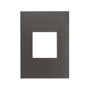 Placa de 2 módulos, 117 x 85 mm, antracita. N2472-AN Estevez