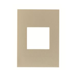 Placa de 2 módulos, 117 x 85 mm, cava. N2472-CV Estevez