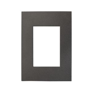 Placa de 3 módulos, 117 x 85 mm, antracita. N2473-AN Estevez