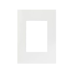 Placa de 3 módulos, 117 x 85 mm, blanco. N2473-BL Estevez