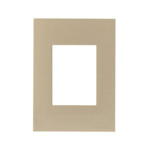 Placa de 3 módulos, 117 x 85 mm, cava. N2473-CV Estevez