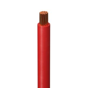 Cable THW-LS calibre 6, rojo, rollo de 100 mts. CTHW-6R Indiana