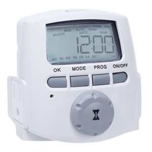 Temporizador enchufable digital de 7 Días, DT620MX Intermatic