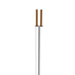 Cable POT dúplex, calibre 20, blanco, caja de 100 mts. SPT-20B Iusa