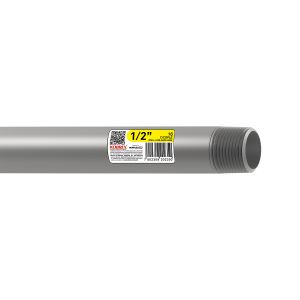 Tubo conduit de acero galvanizado, 1/2", 16 mm. TEA13 Kobrex