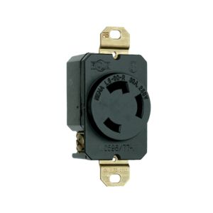 Receptáculo media vuelta, 2 polos, 30 A. L630-R Legrand