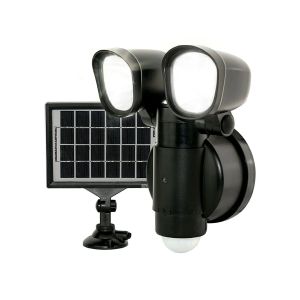 Lámpara solar LED con sensor PIR y dos salidas de luz ajustables, 5000 K. LEXT4B50S-MX9 Luceco