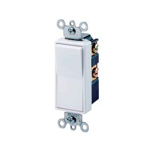 Interruptor decora, 15 A, blanco. 05602-02W Leviton