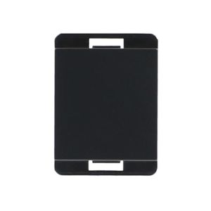 M&oacute;dulo ciego, 1/2", negro. L22-MDUL0-12N Leviton