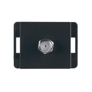 M&oacute;dulo TV, 1/2", negro. L22-TVCAX-12N Leviton