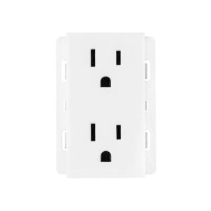 Recept&aacute;culo d&uacute;plex 3/3", 15 A, blanco. L30-LTOMA-33B Leviton