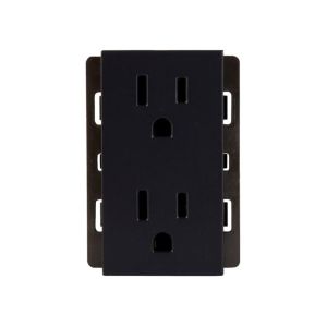 Recept&aacute;culo d&uacute;plex 3/3", 15 A, negro. L32-LTOMA-33N Leviton