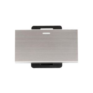 Interruptor sencillo, 3/3", 10 A, acero. L33-INTER-33S Leviton