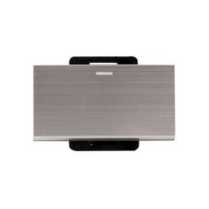 Interruptor de 3 v&iacute;as, 3/3", 10 A, acero. L33-INTR3-33S Leviton