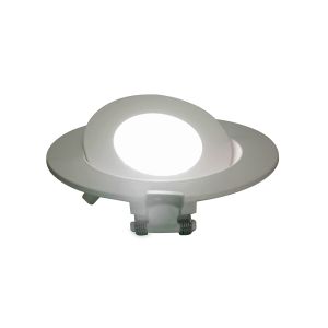 Lámpara empotrable LED ajustable 270°, 6500 K, 7 W, blanco. EVERMOVEF Megamex