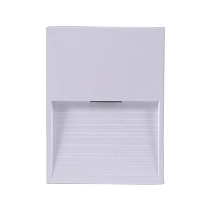 Lámpara de cortesía para exterior, 3000 K, 1 W, blanco. STEPLIGHT-NB Megamex