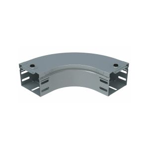 Curva plana a 90°, 75 x 75 mm, gris. AI075Z Bticino