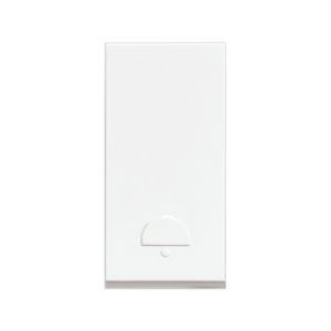 Pulsador de 1 módulo, 10A, blanco. E2005PTL Bticino