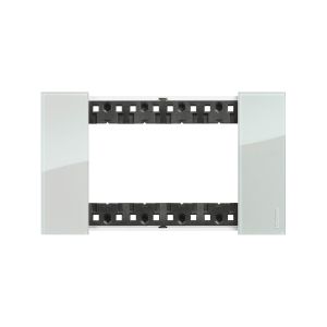 Placa de 4 módulos, sky. KA4804DA Bticino