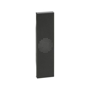 Cubretecla zumbador de 1 módulo, negro. KG15 Bticino