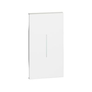 Cubretecla interruptor, 2 módulos, blanco. KW01M2 Bticino