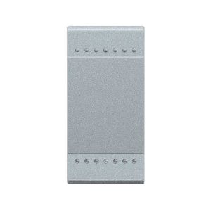 Bot&oacute;n pulsador, 10 A, gris. NT4005N Bticino