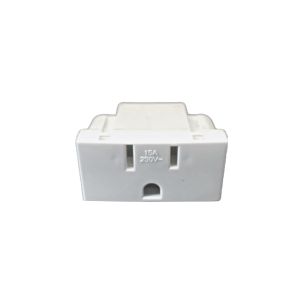 Receptáculo sencillo 2 polos + tierra, 20 A, 125 V, blanco. RH-6201W Royer