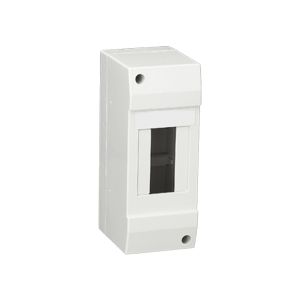 Caja de distribución, protección IP30, 2 unidades, blanco. WD30S02 Royer