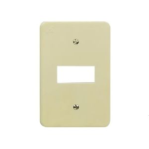 Placa de 1 módulo con chasis metálico. WD5321 Royer