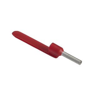 Terminal de cable aislado, 1 mm², rojo. DZ5CA010 Schneider Electric