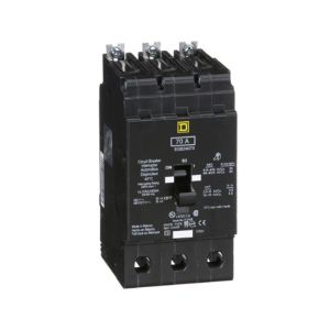 Minidisyuntor automático, 3 polos, 70 A. EGB34070 Schneider Electric