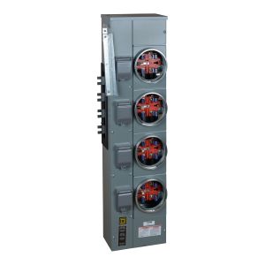 Módulo de medidores, trifásico, 4 servidores, 125 A. EZM314-125CFE Schneider Electric