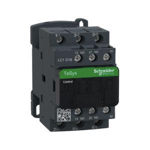 Contactor magnético, 3 polos, 18 A, bobina 440 V CA. LC1D18R7 Schneider Electric