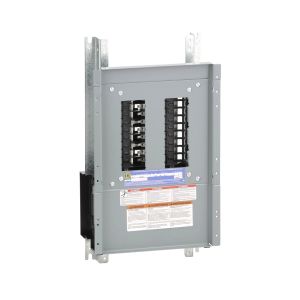 Interior del panel, NF, terminales principales, bus de Cu. NQ418L1C Schneider Electric