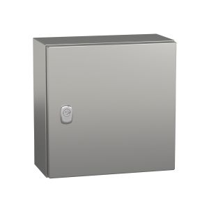 Gabinete de acero inoxidable 304L, 300 x 300 x 150 mm. NSYS3X3315 Schneider Electric