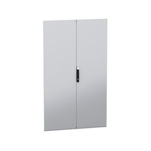 Dos puertas lisas para armario, 2000 x 600 mm. NSYSFND20122D Schneider Electric