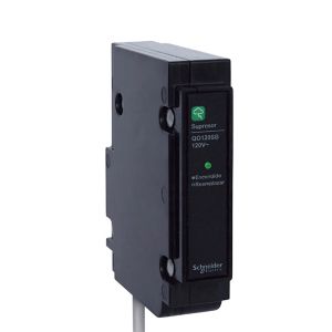 Supresor de picos tipo QO, T2, 22 kA, 2 polos, enchufable. QO120SB Schneider Electric