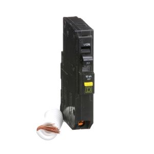 Pastilla Interruptor Termomagnético 1 Polo 30 A Schneider Electric QO130GFI