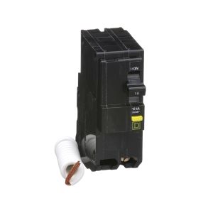 Pastilla Interruptor Termomagnético GFI 2 Polos 15A, QO215GFI Schneider Electric