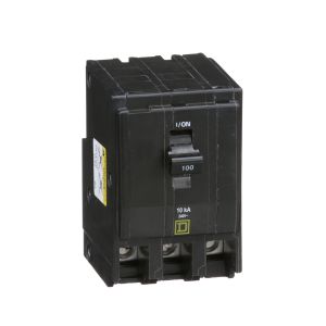 Pastilla Interruptor Termomagnético QO3100 3 Polos 100 A Schneider Electric